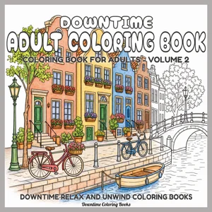 Cover of Downtime Adult Coloring Book