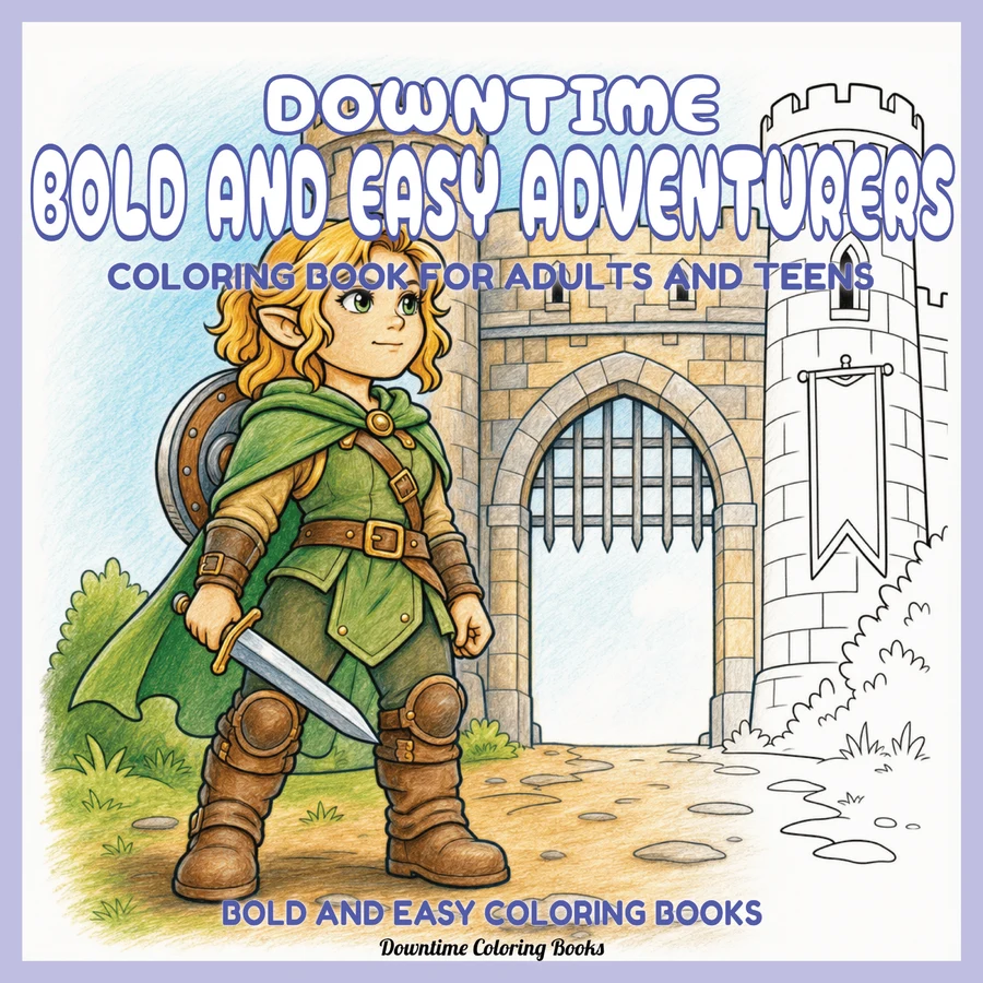 Cover of Downtime Bold and Easy Adventurers