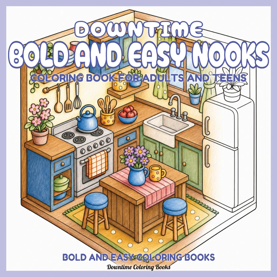 Cover of Downtime Bold and Easy Nooks