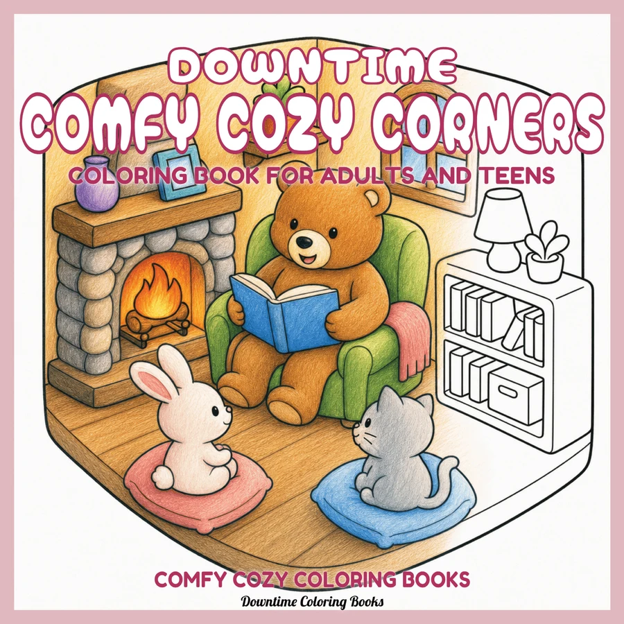 Cover of Downtime Comfy Cozy Corners