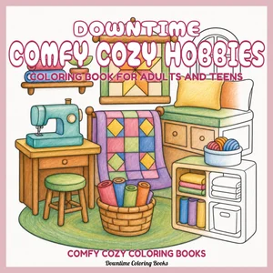 Cover of Downtime Comfy Cozy Hobbies