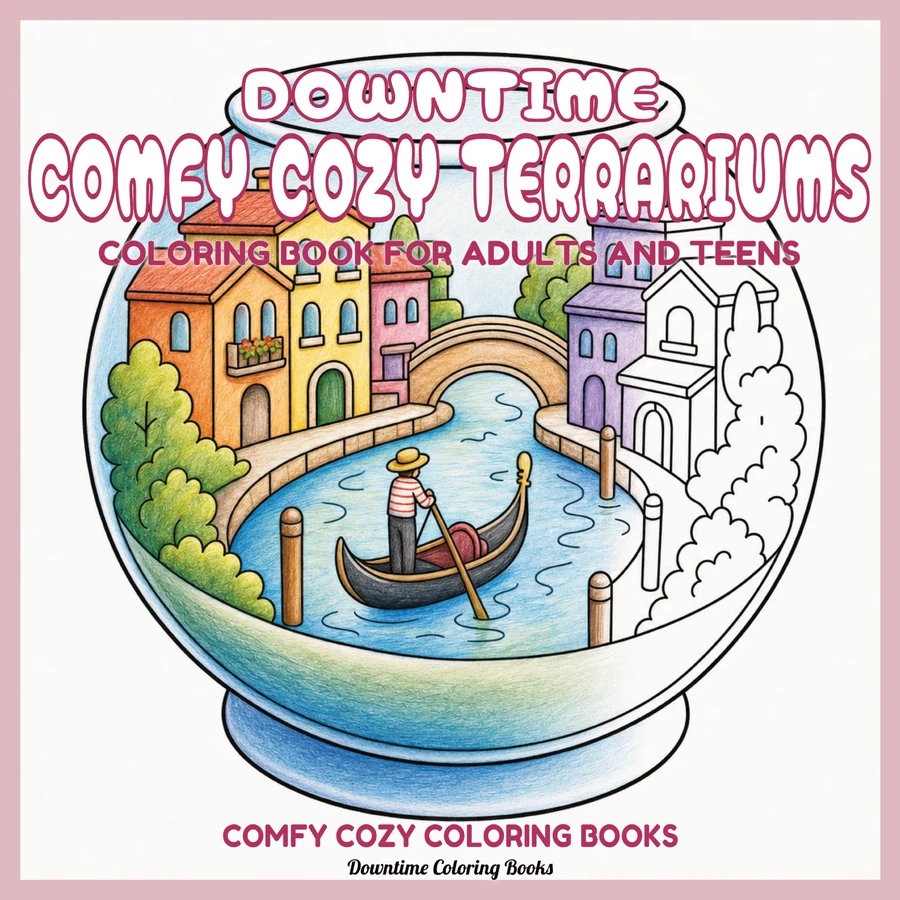 Cover of Downtime Comfy Cozy Terrariums