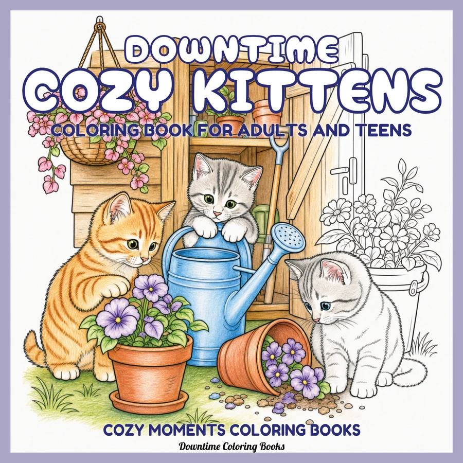 Cover of Downtime Cozy Kittens