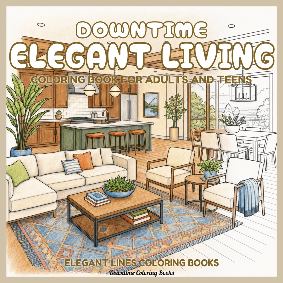 Cover of Downtime Elegant Living