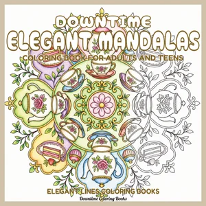 Cover of Downtime Elegant Mandalas