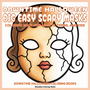 Cover of Downtime Halloween Big Easy Scary Masks