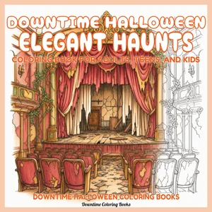Cover of Downtime Halloween Elegant Haunts
