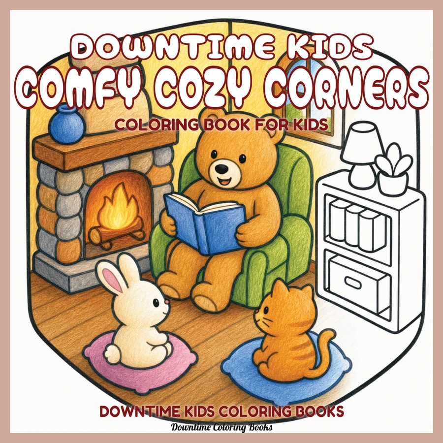 Cover of Downtime Kids Comfy Cozy Corners