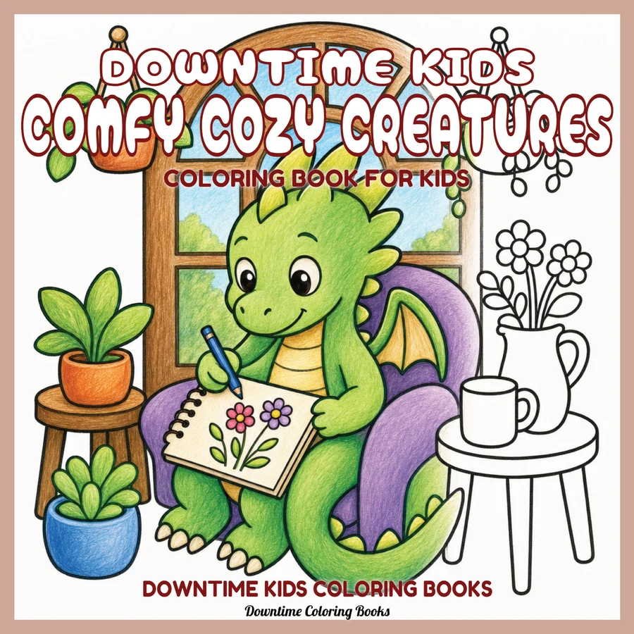 Cover of Downtime Kids Comfy Cozy Creatures