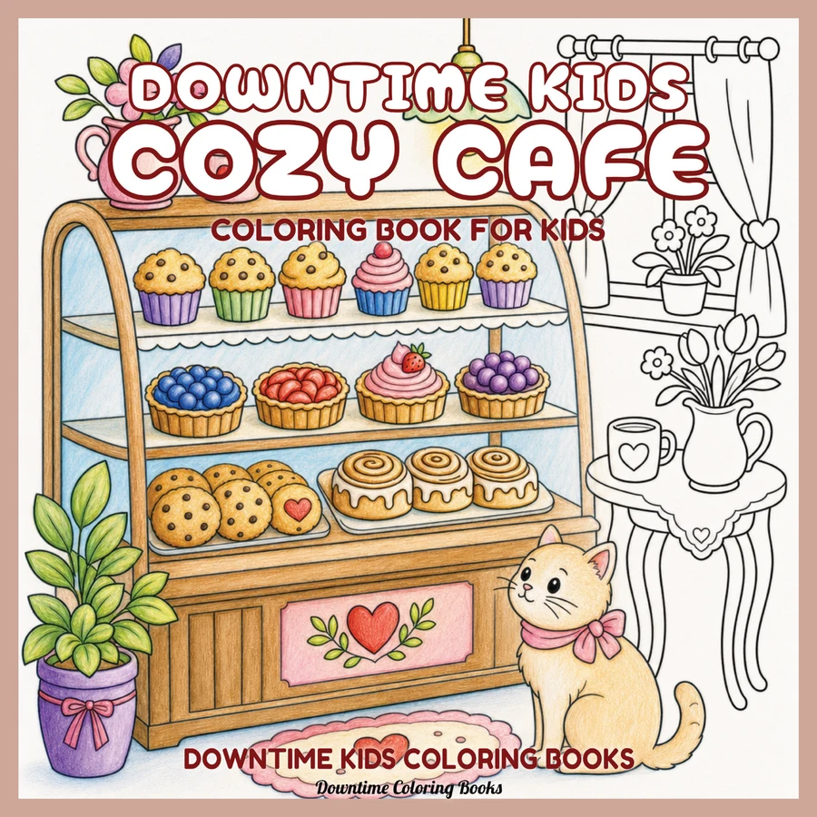 Cover of Downtime Kids Cozy Cafe
