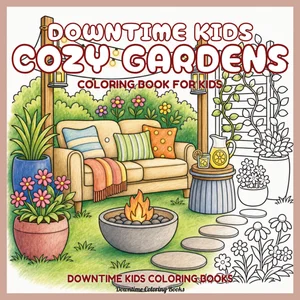 Cover of Downtime Kids Cozy Gardens