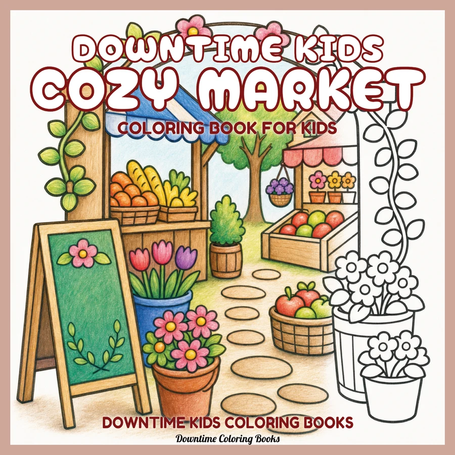 Cover of Downtime Kids Cozy Market