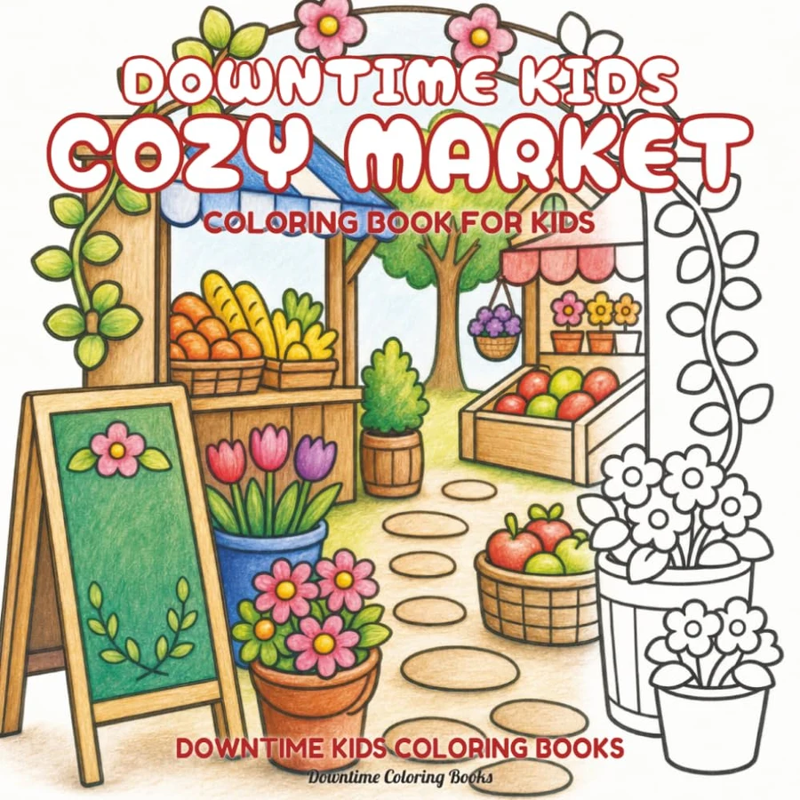 Cover of Downtime Kids Cozy Market