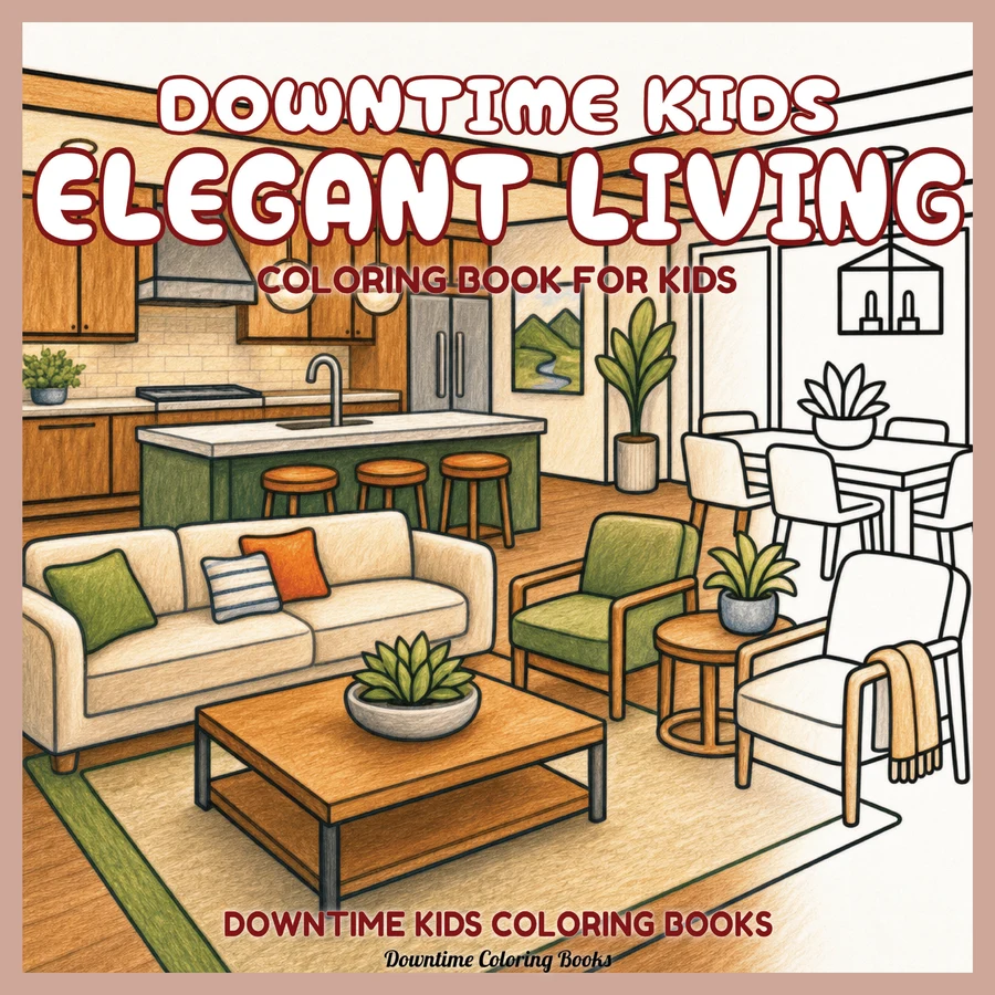 Cover of Downtime Kids Elegant Living