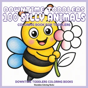 Cover of Downtime Toddlers 100 Silly Animals