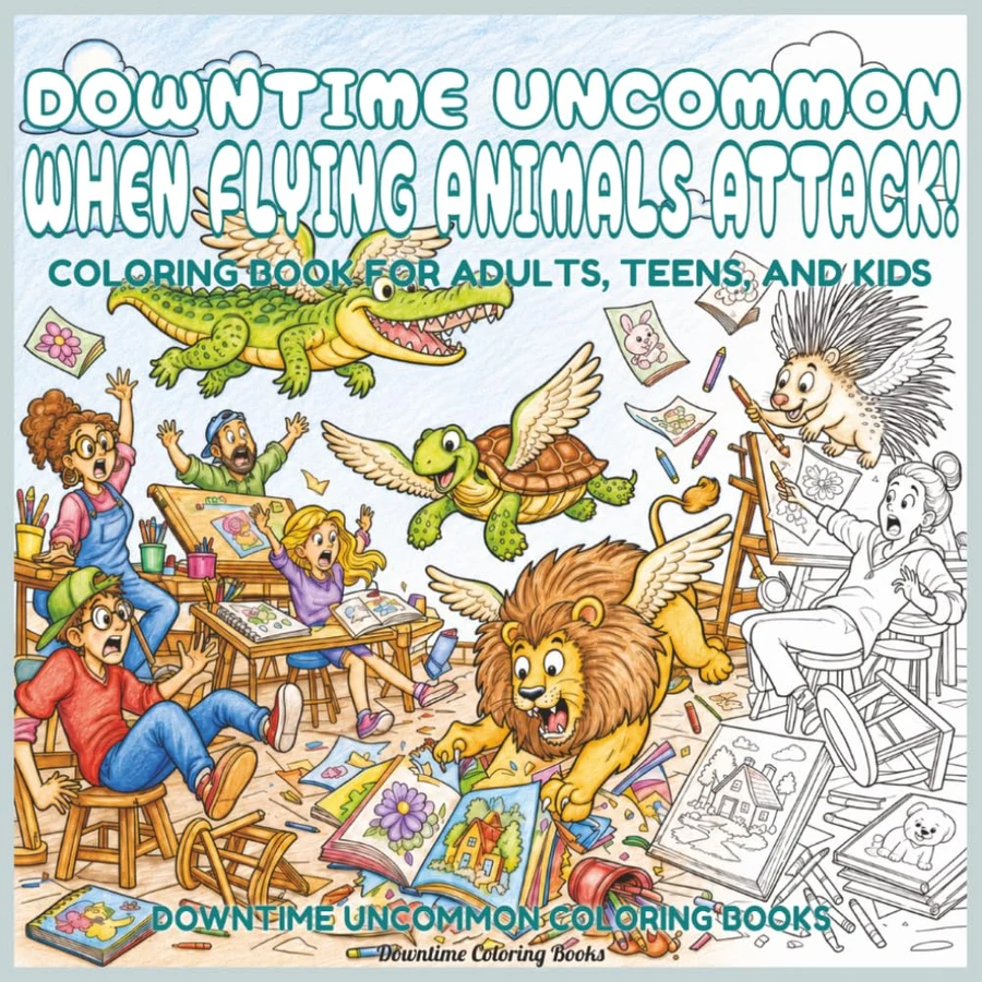 Cover of Downtime Uncommon When Flying Animals Attack!