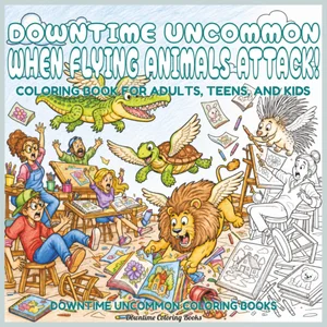Cover of Downtime Uncommon When Flying Animals Attack!