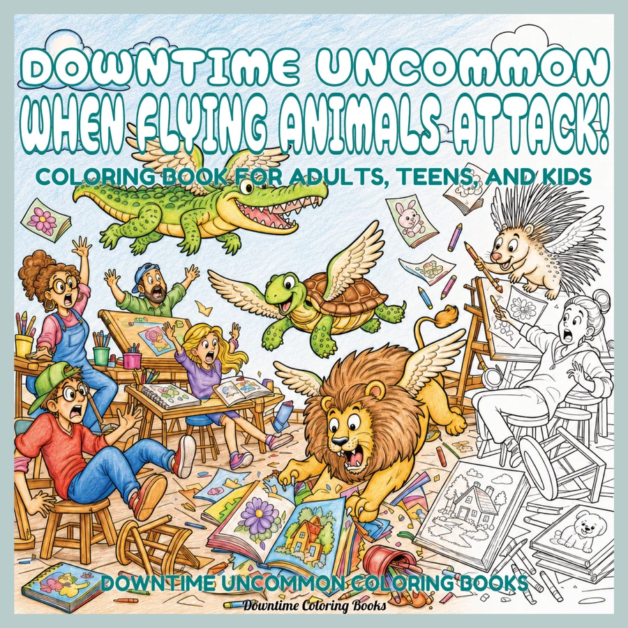 Cover of Downtime Uncommon When Flying Animals Attack!